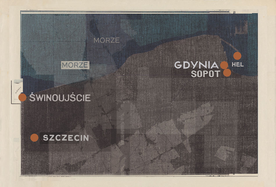 Pocztówki Północ/południe Agnieszka Zalotyńska