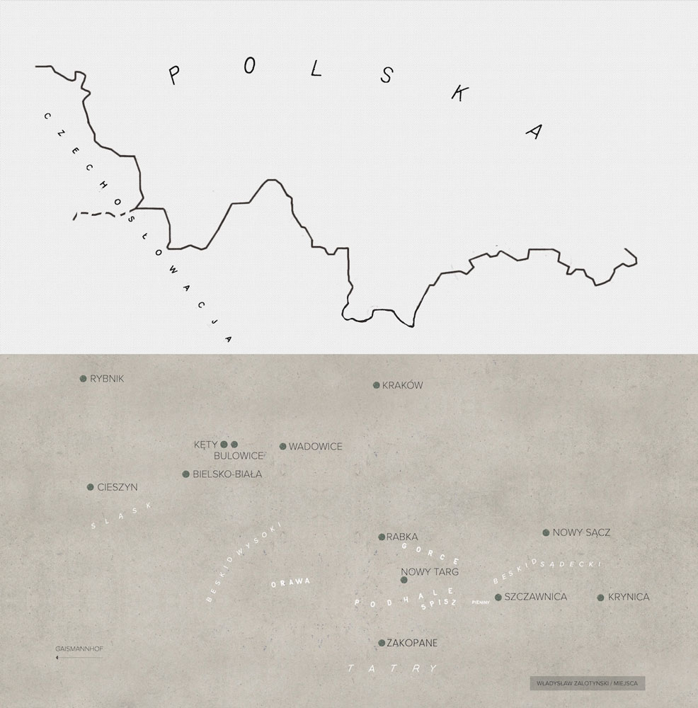 Mapy i grafiki Północ/południe Agnieszka Zalotyńska